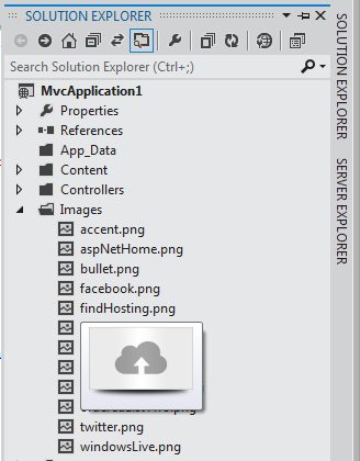 Visual Studio 2011 Beta Solution Explorer Image Preview