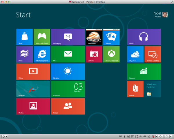 Windows 8 Consumer Preview desktop