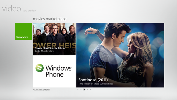 Windows 8 Movie App RS