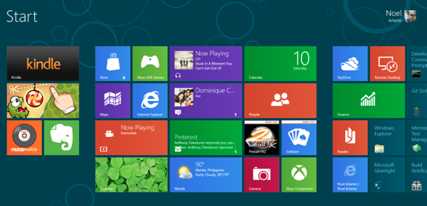 Windows 8 Tiles with Apps 2 RS