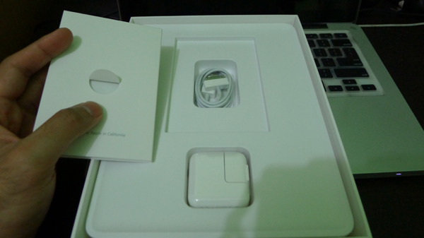 Ipad accessories in box