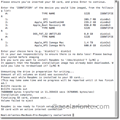 Raspberry Install 2 wtmk