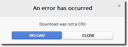 CRX Error